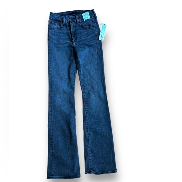 Joe's Hi Rise Honey Snapback bootcut jeans Caligo black size XS new with tags - Picture 3 of 13